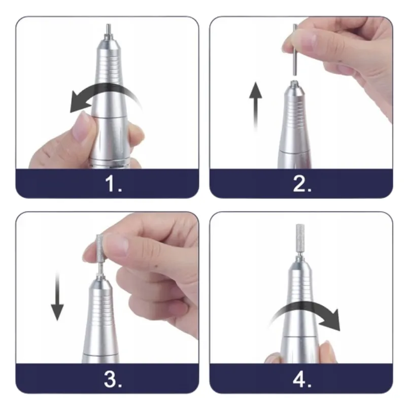 Lemon V2 głowica Twist Lock wymiana frezów